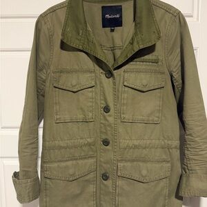 Madewell Khaki Utility Jacket